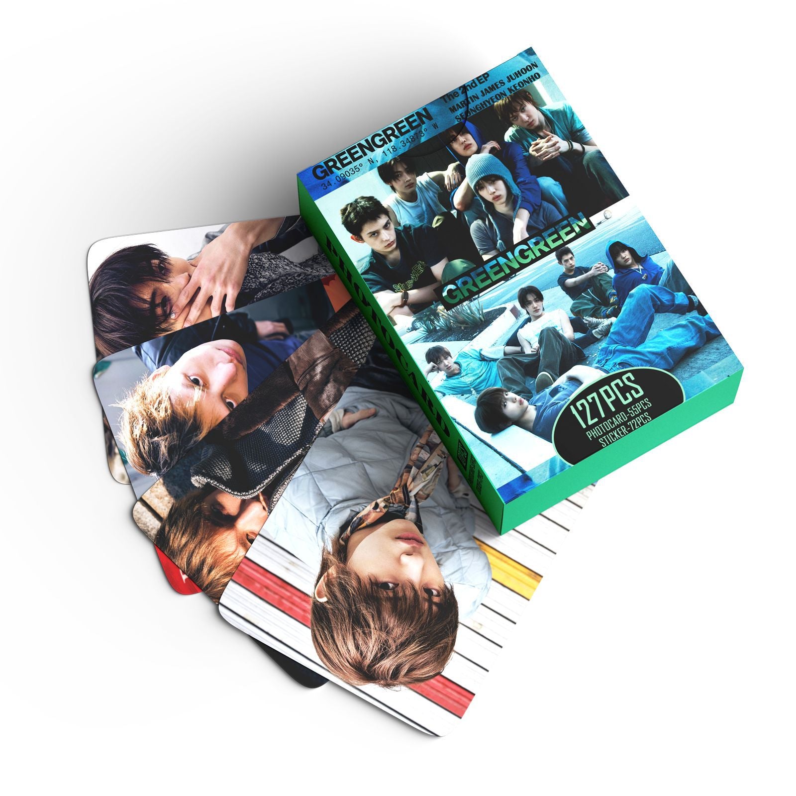 Cortis 2026 Green Green Photocards Merch