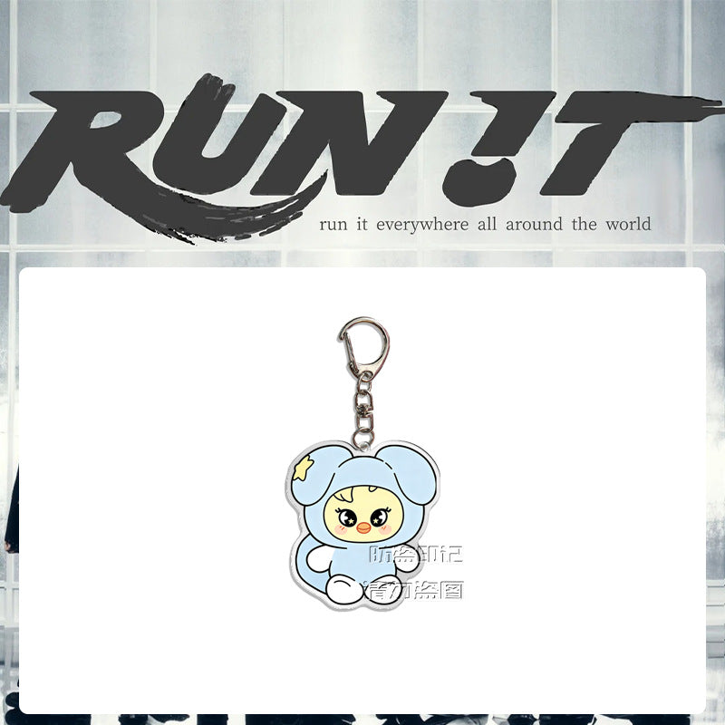 Straykids 2026 Run It Keychain Accessories