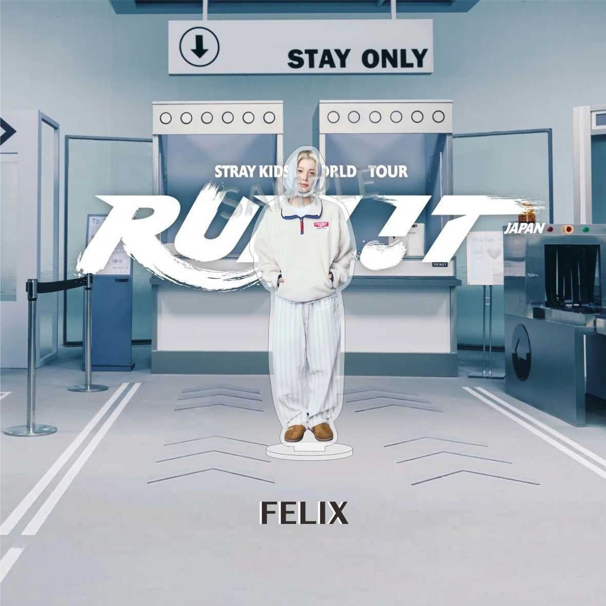 Stray Kids Run It 2026 Standee Merch