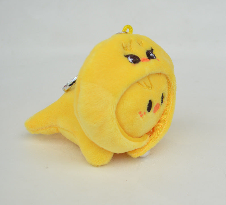 Stray Kidz 2026 SKZOO Heart Keychain with Hat Accessories