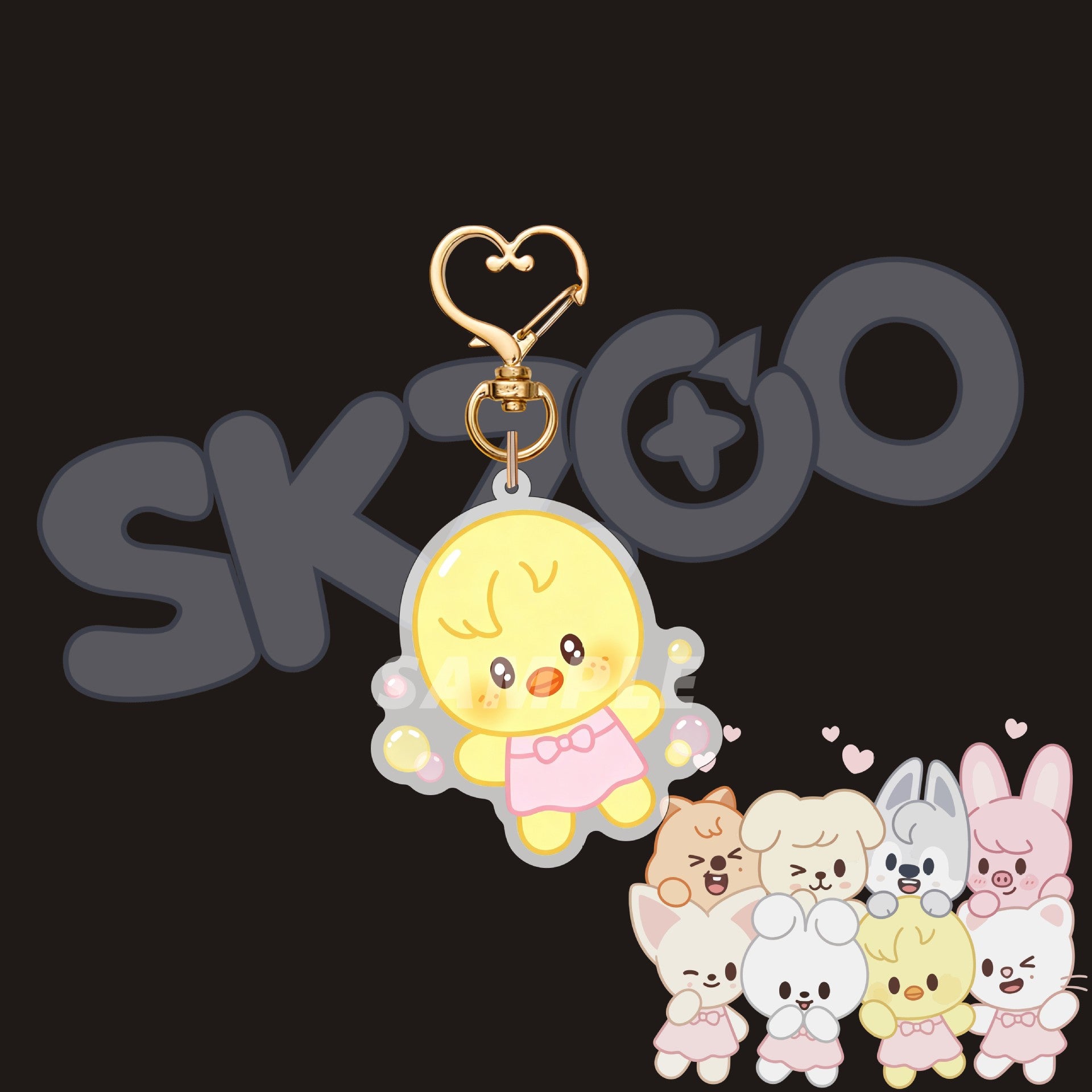 Stray Kids Skzoo 2026 Cute Keychain Accessories