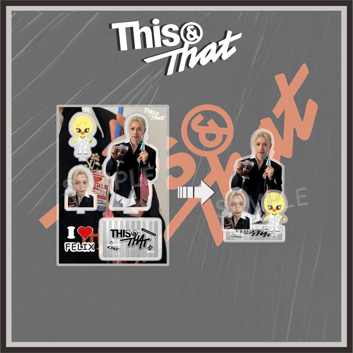 Stray Kidz This & That 2026 Standee Merch