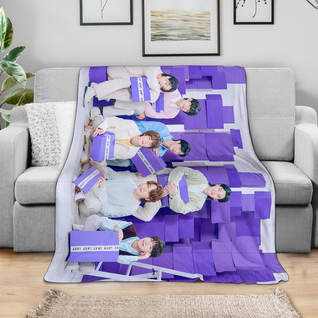 Bangtan Boys 10th Anniversary Blanket