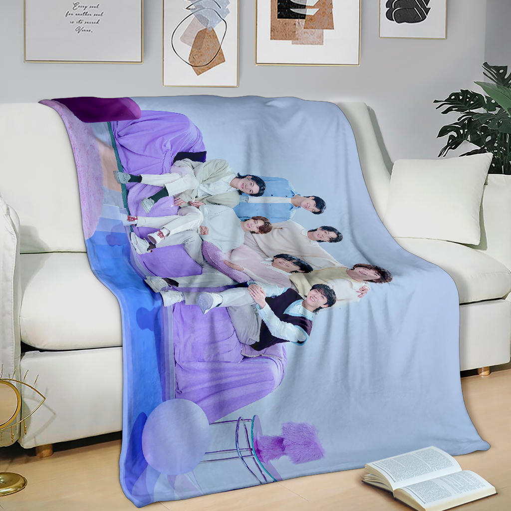 Bangtan Boys 10th Anniversary Blanket V2