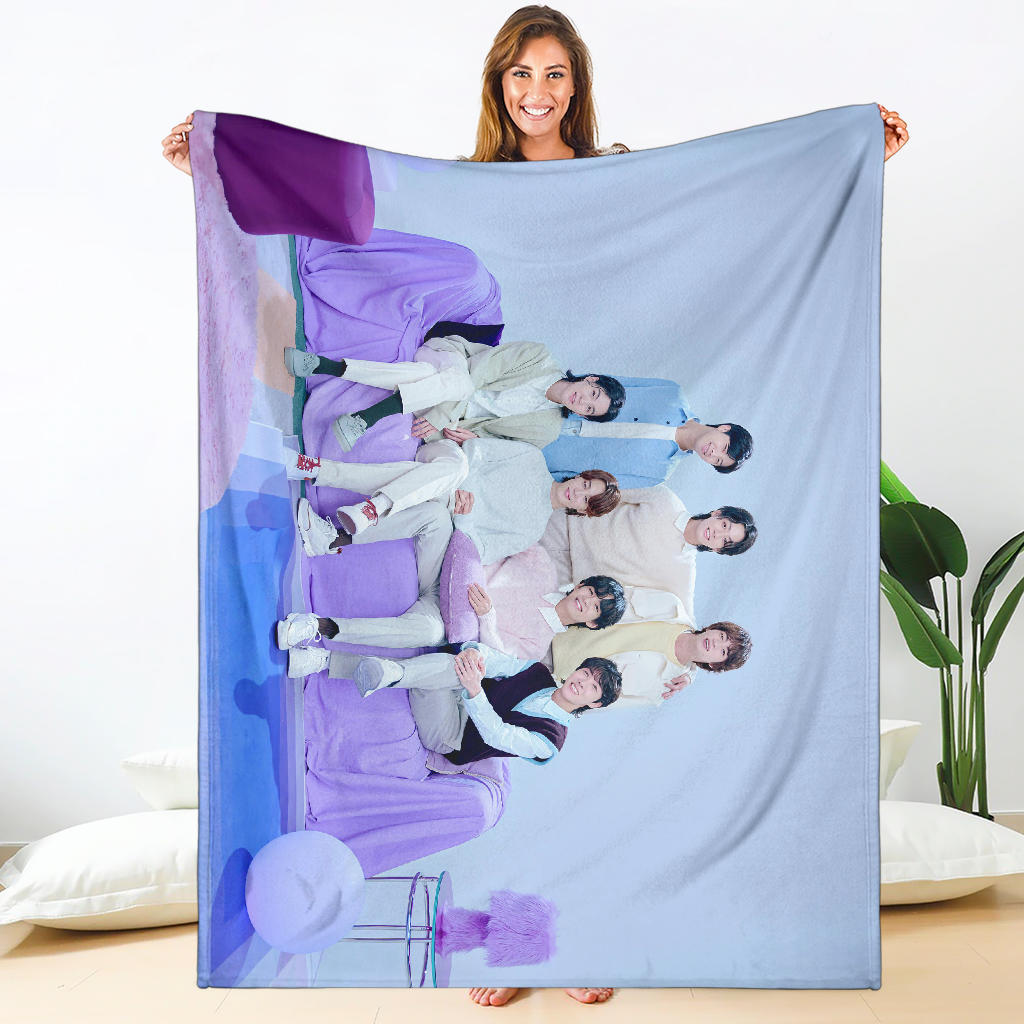 Bangtan Boys 10th Anniversary Blanket V2