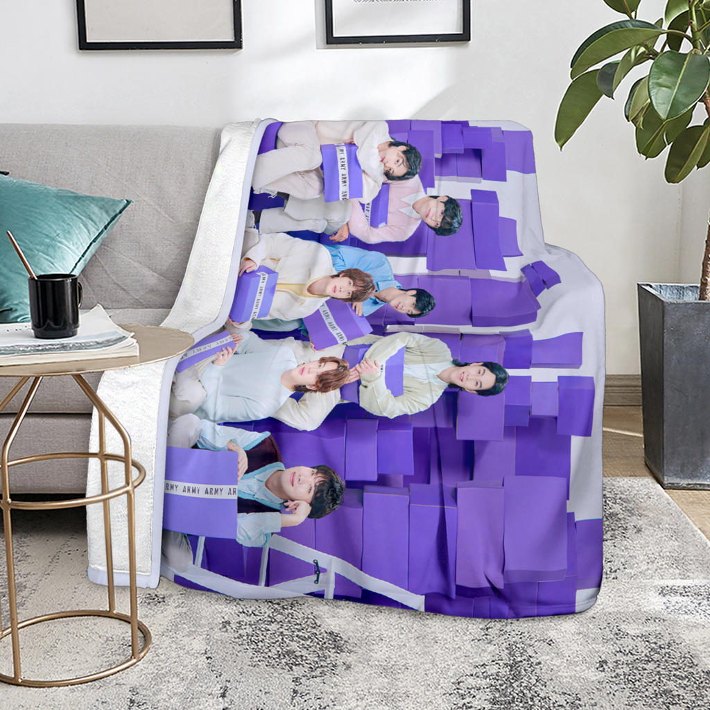 Bangtan Boys 10th Anniversary Blanket