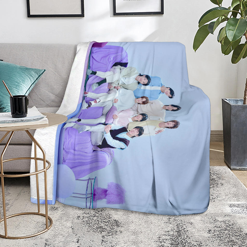 Bangtan Boys 10th Anniversary Blanket V2
