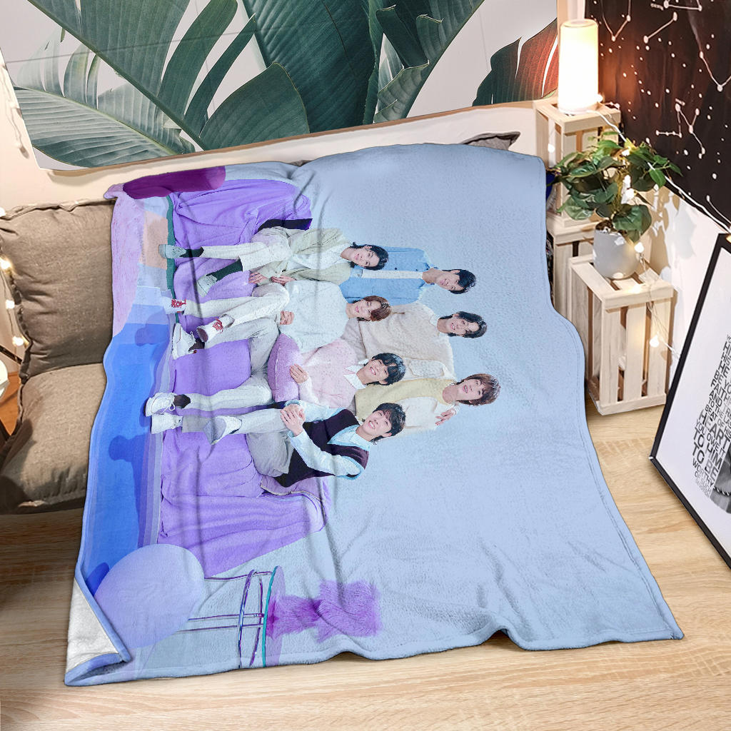 Bangtan Boys 10th Anniversary Blanket V2