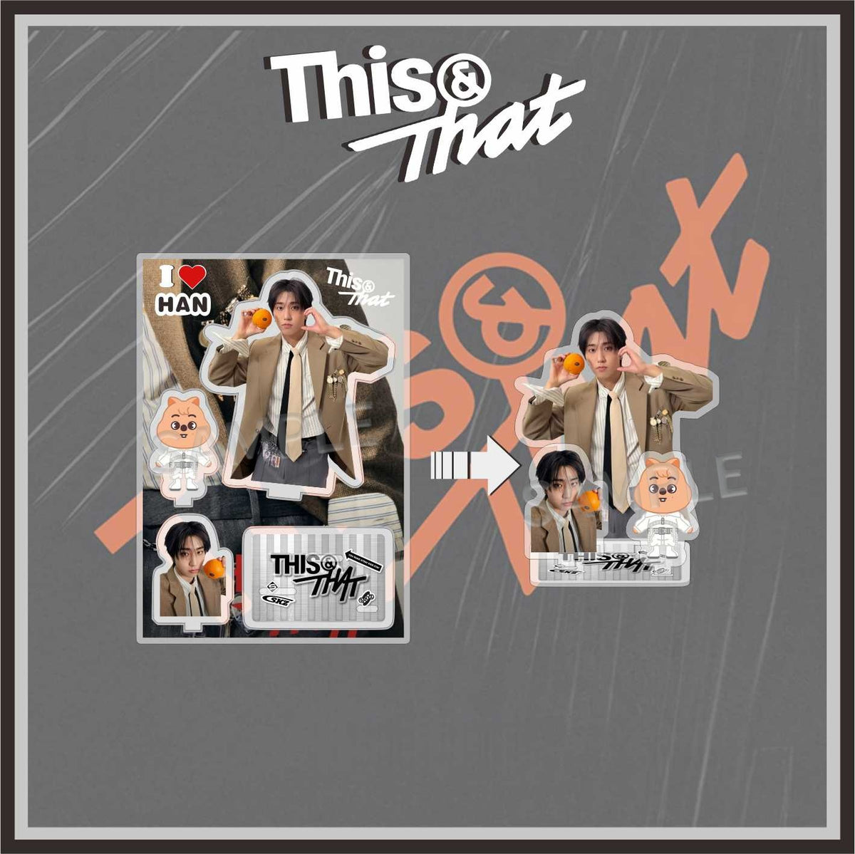 Stray Kidz This & That 2026 Standee Merch