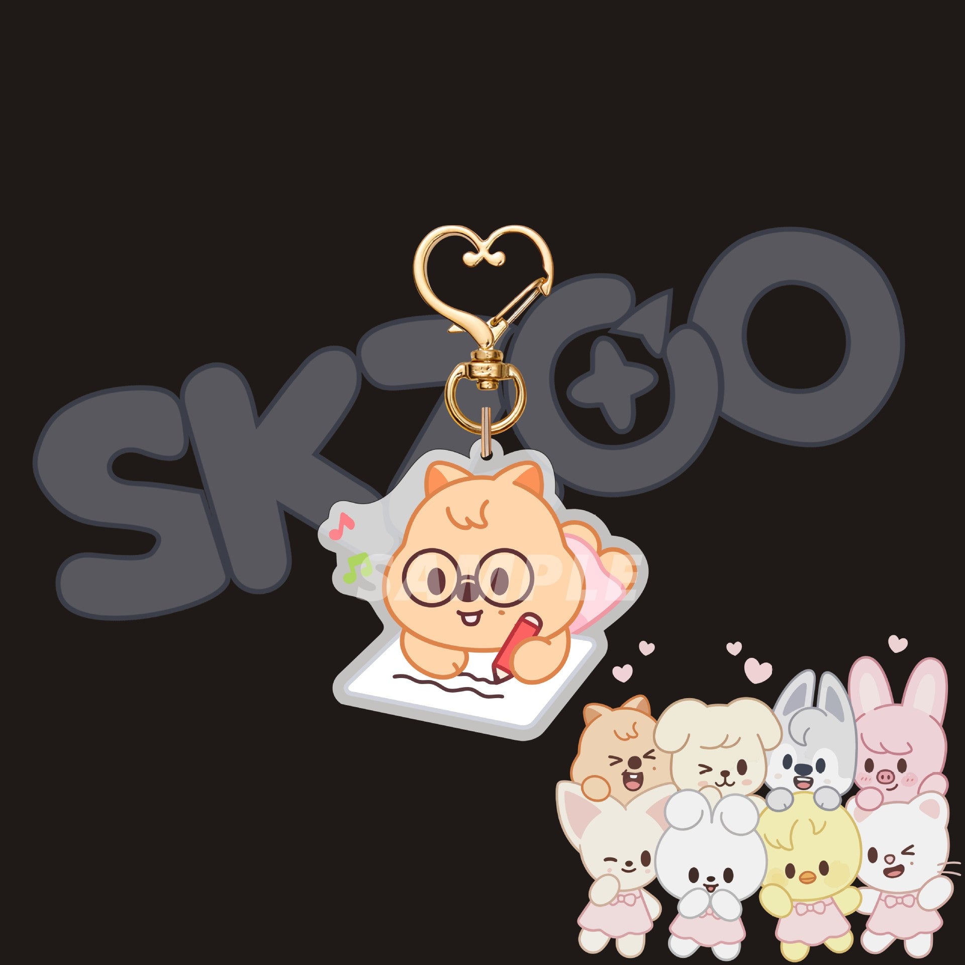 Stray Kids Skzoo 2026 Cute Keychain Accessories