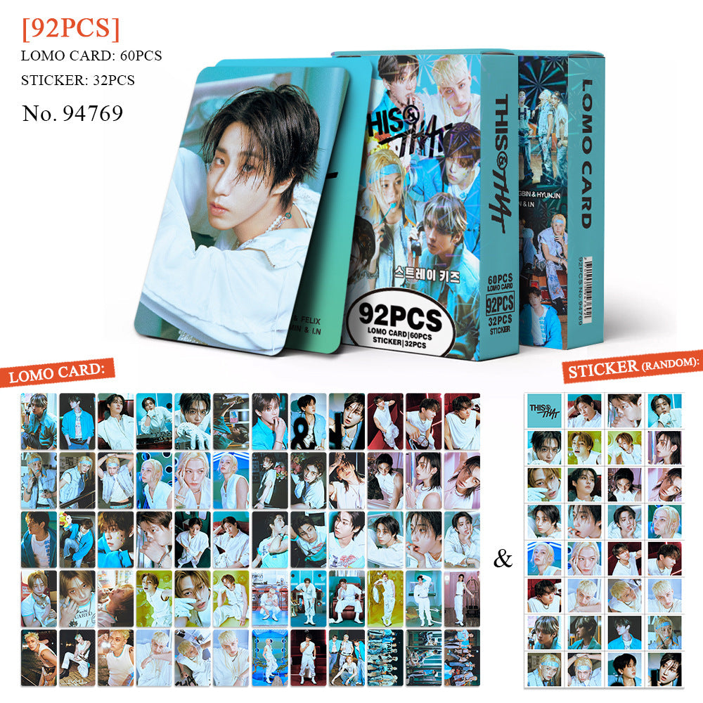 Straykids This & That Members Individual Lomo Cards
