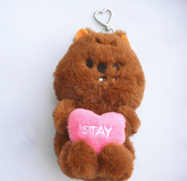 Stray Kids Plush Doll Stay in my Little House Keychain