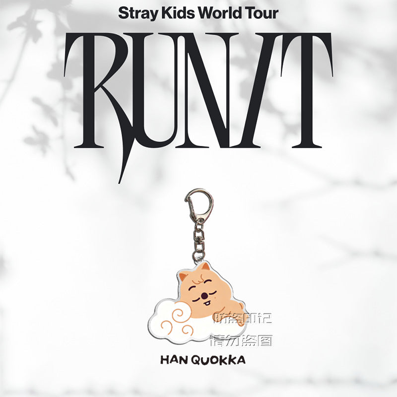 Straykids Skzoo Cute Run It Keychain Accessories