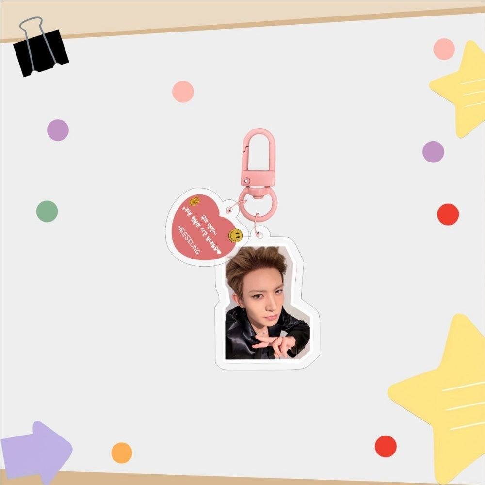 Enyhpen Heart Keychain Accessories