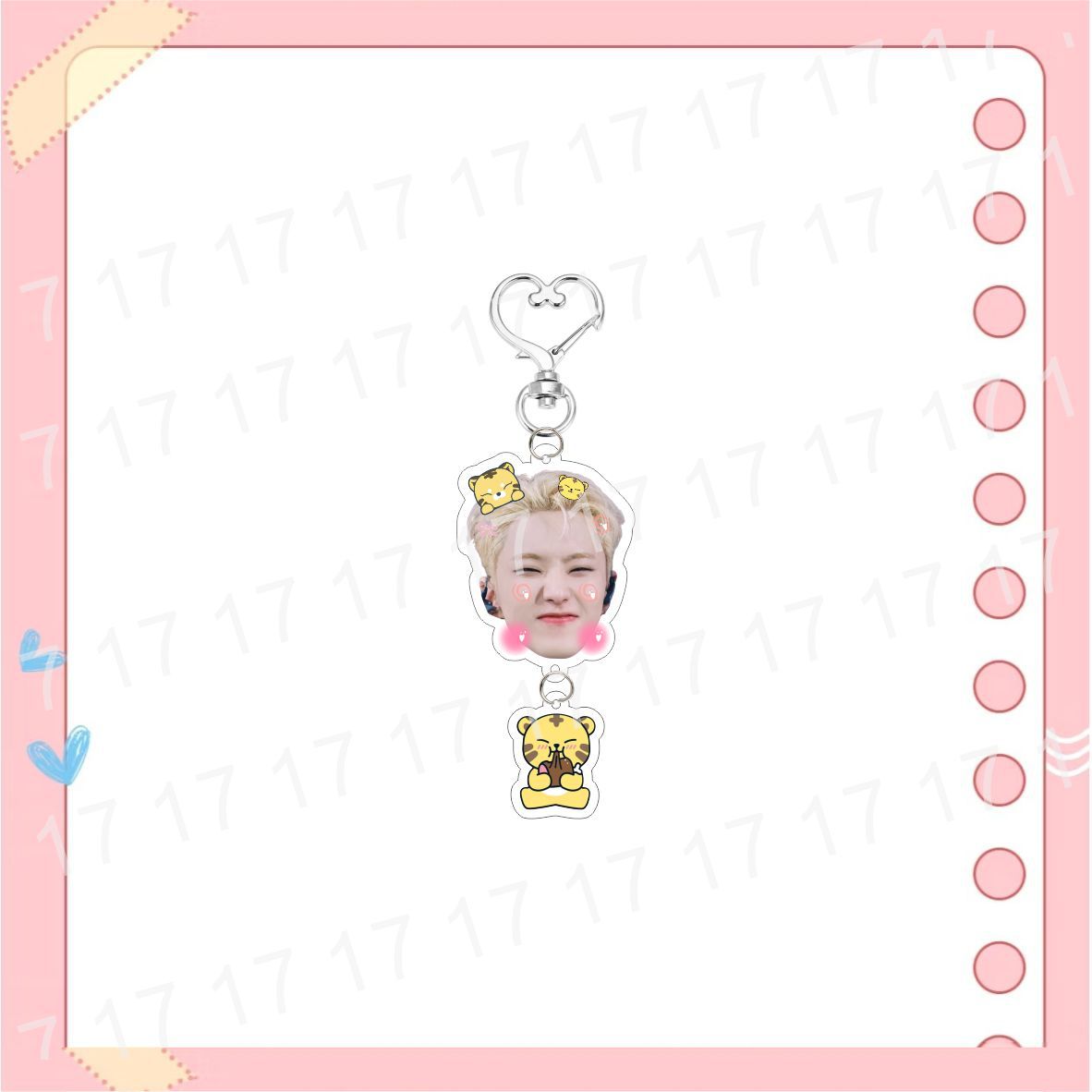 SVT New 2026 Cute Head Keychain Accessories