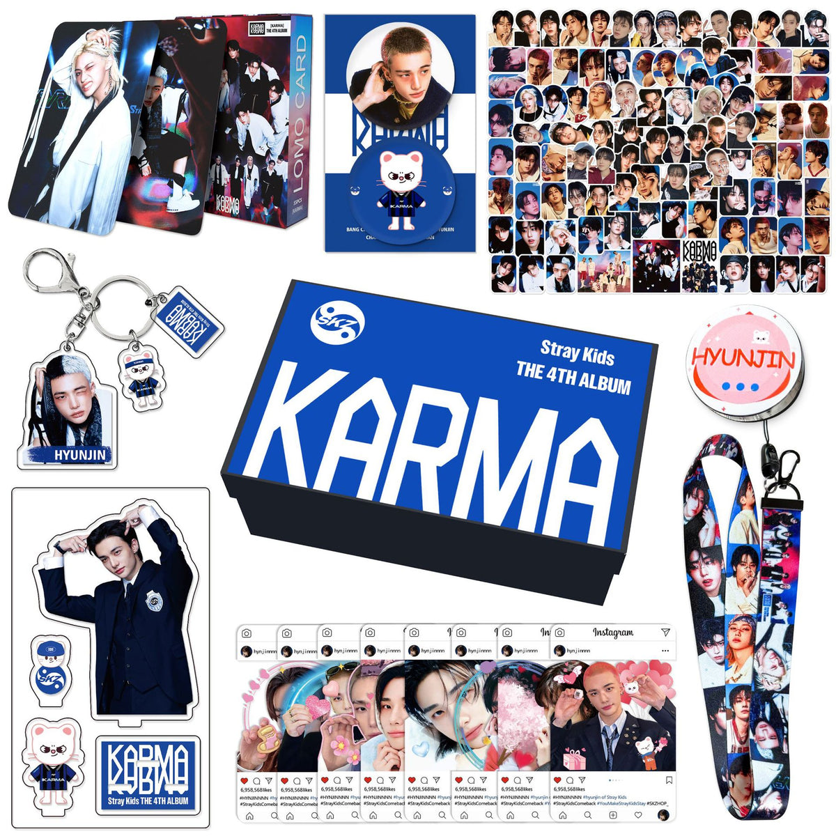 Stray Kids KARMA Album Solo Member Gift Box