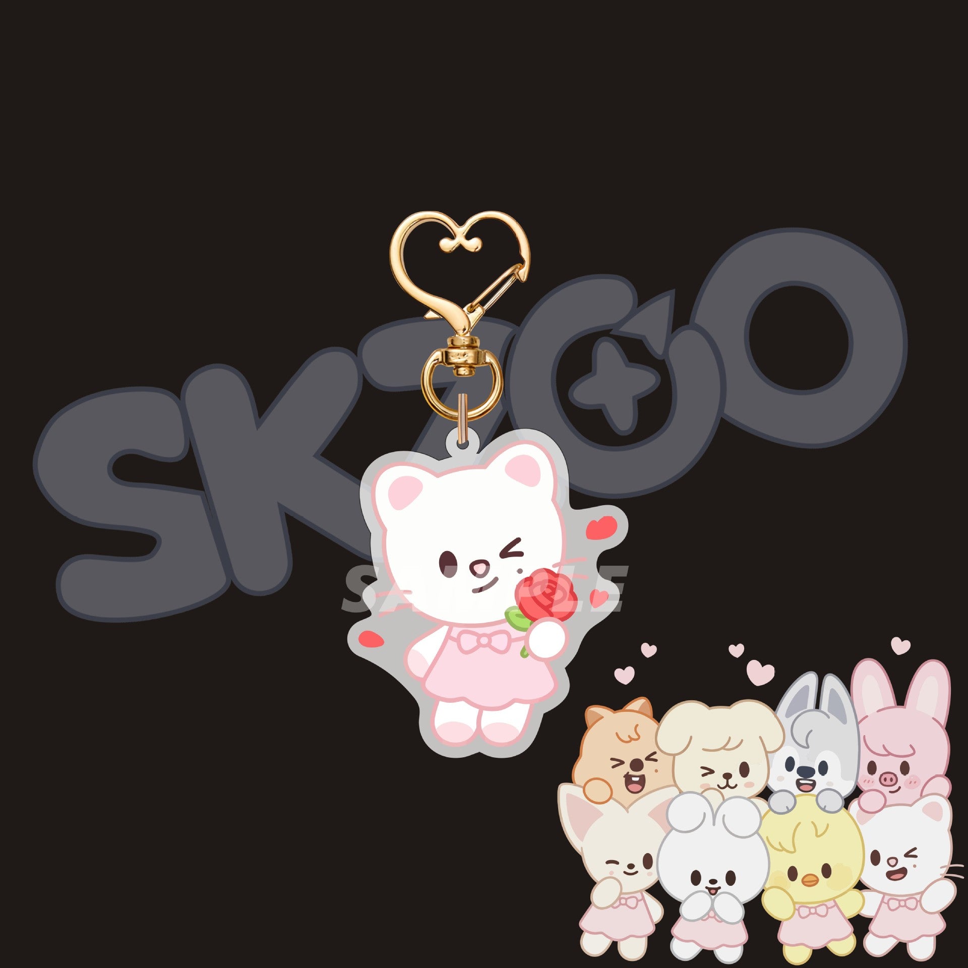 Stray Kids Skzoo 2026 Cute Keychain Accessories