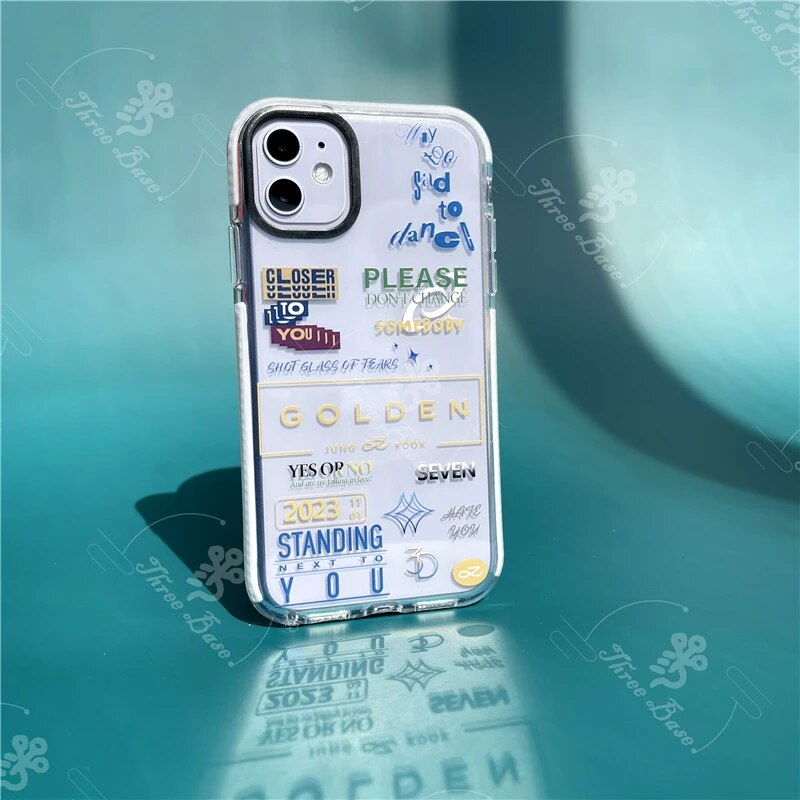 Jungkook Golden Album Iphone Case