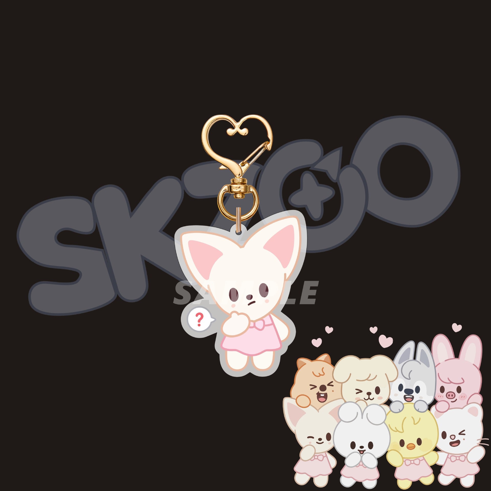 Stray Kids Skzoo 2026 Cute Keychain Accessories