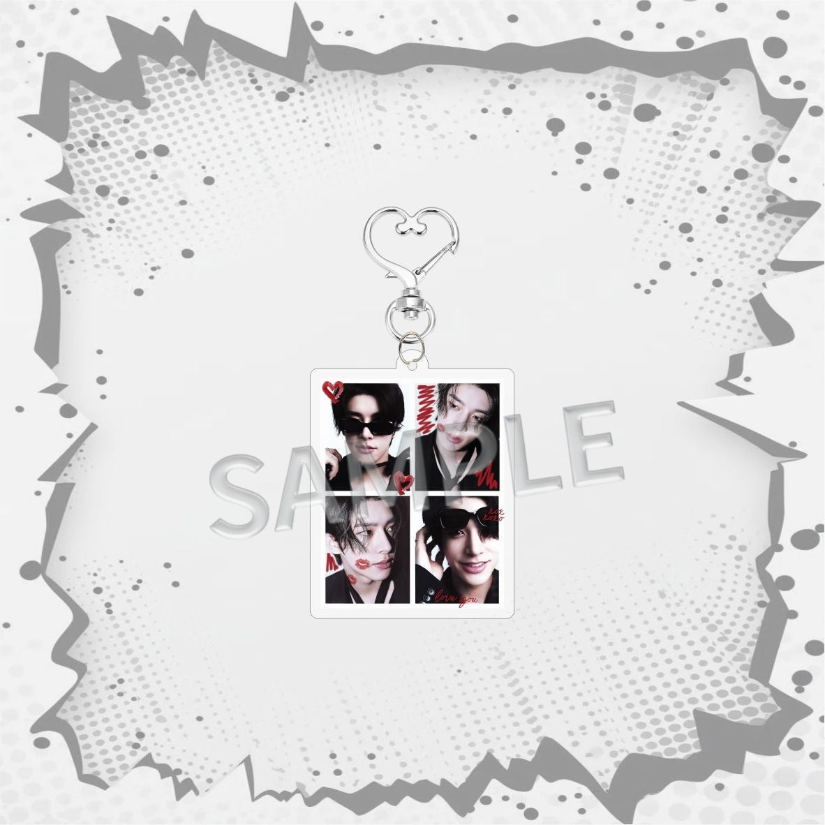 Enyhpen 4 Picture 2026 Keychain Accessories