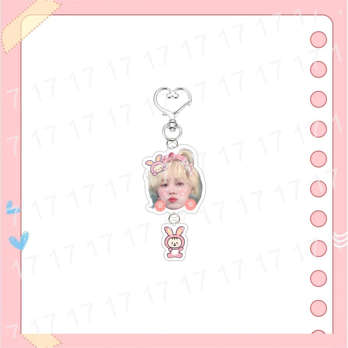 SVT New 2026 Cute Head Keychain Accessories