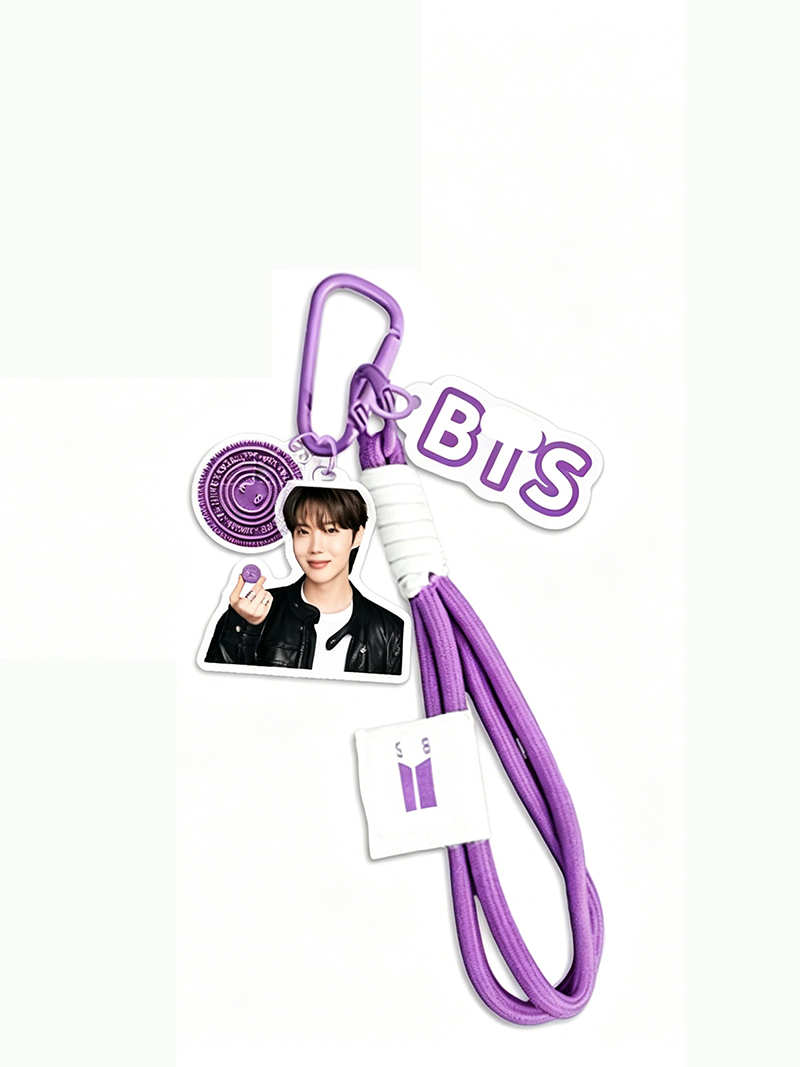 Bangtan Boys 2026 Arirang Cute Purple Keychain