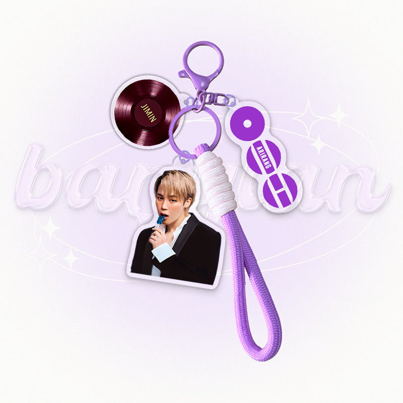 Bangtan Boys 2026 Arirang Purple Cute Keychain