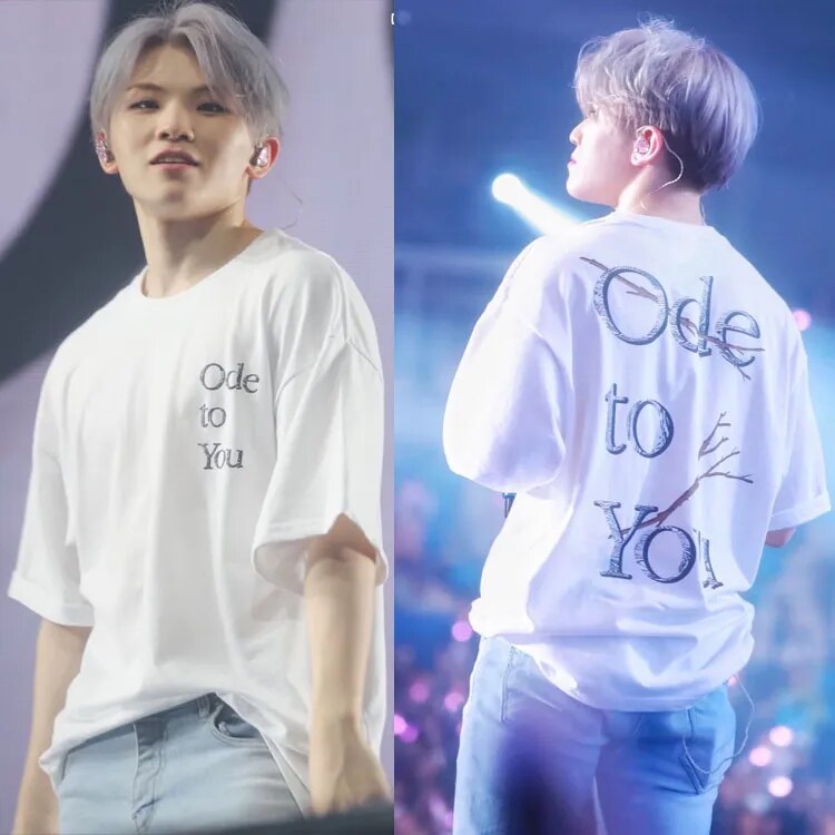 K-Pop Seventeen Ode to You T Shirt Concert Shirt