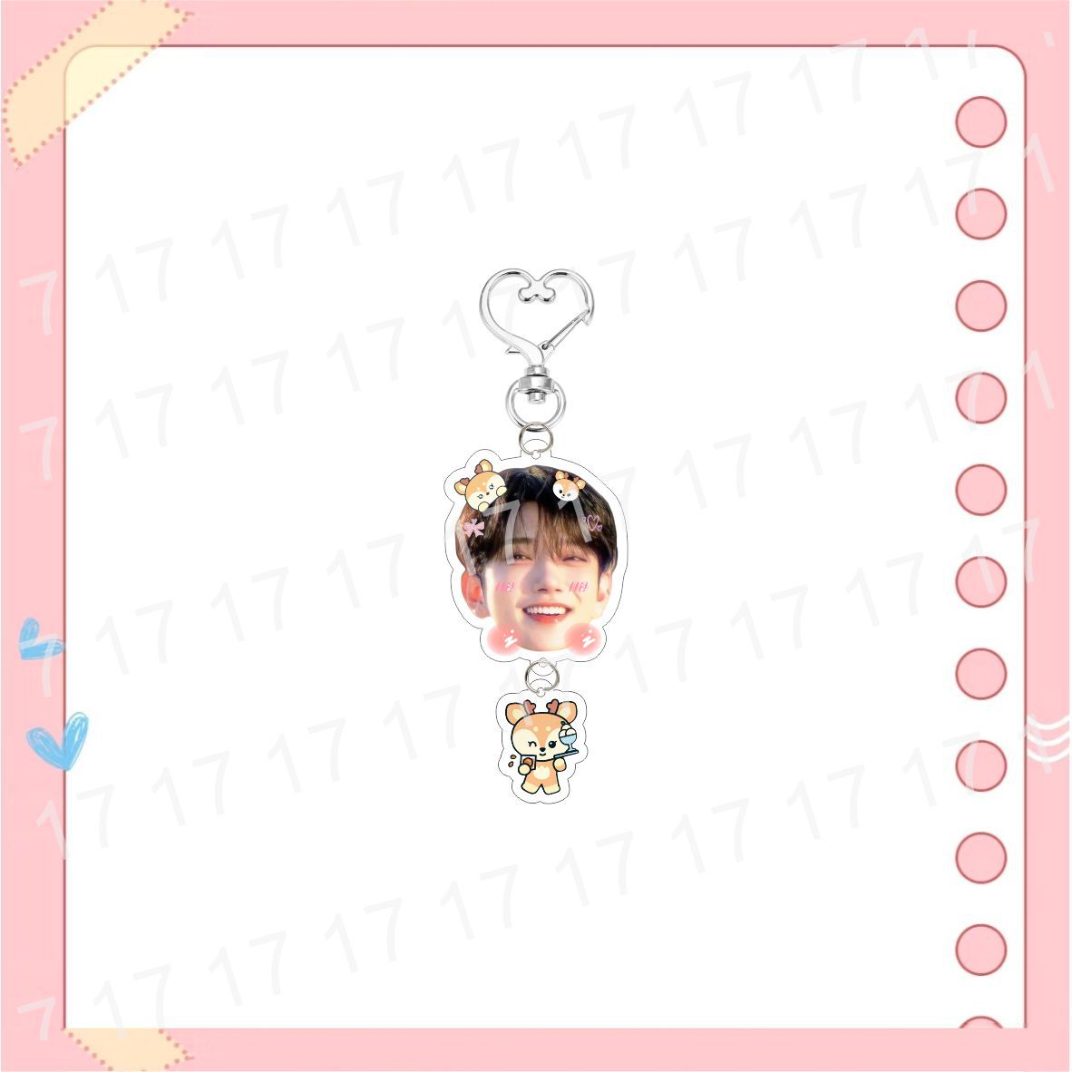 SVT New 2026 Cute Head Keychain Accessories