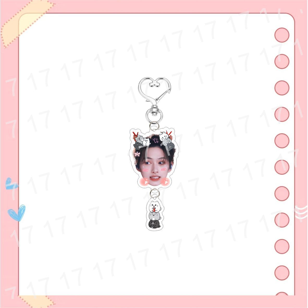 SVT New 2026 Cute Head Keychain Accessories
