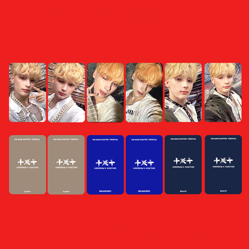 TXT Free Fall Photocards Selfie Collection