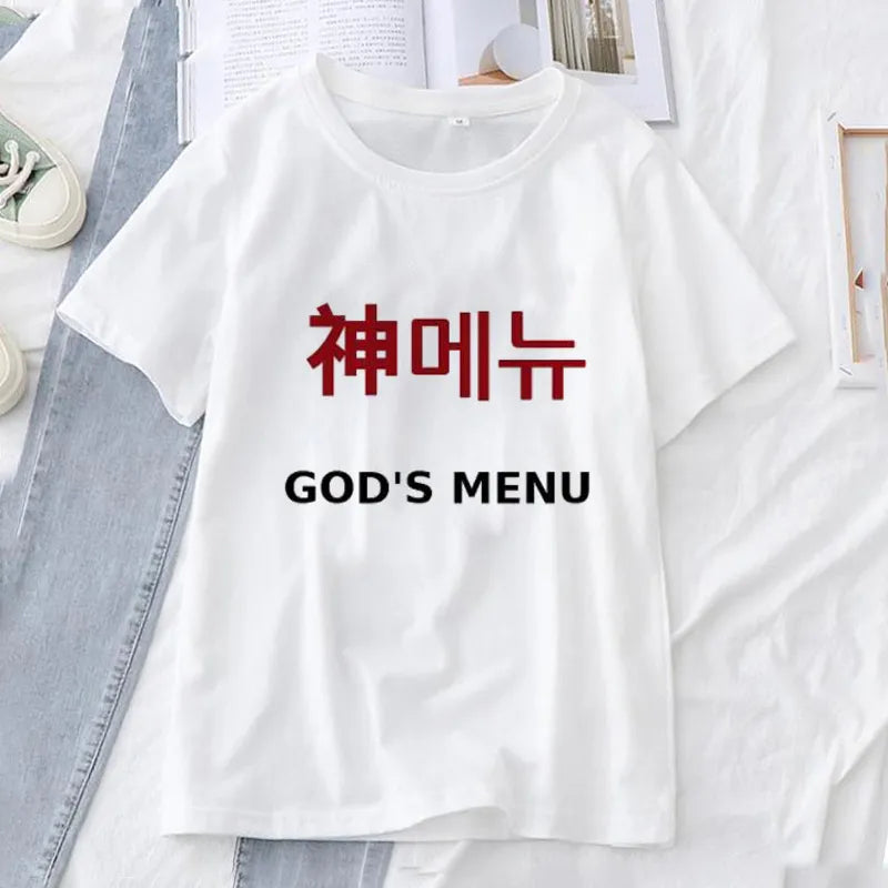 Stray Kids White Cotton Character T Shirts Streetwear Different Design