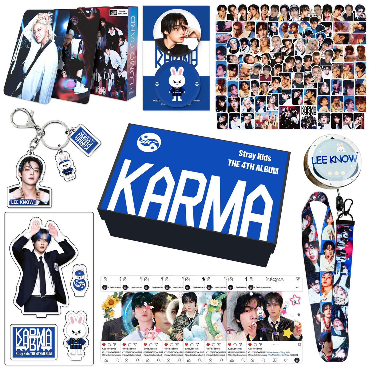 Stray Kids KARMA Album Solo Member Gift Box