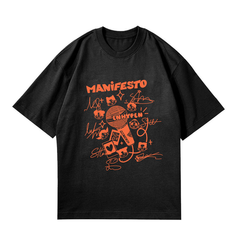 Enhypen Manifesto Shirt Merch