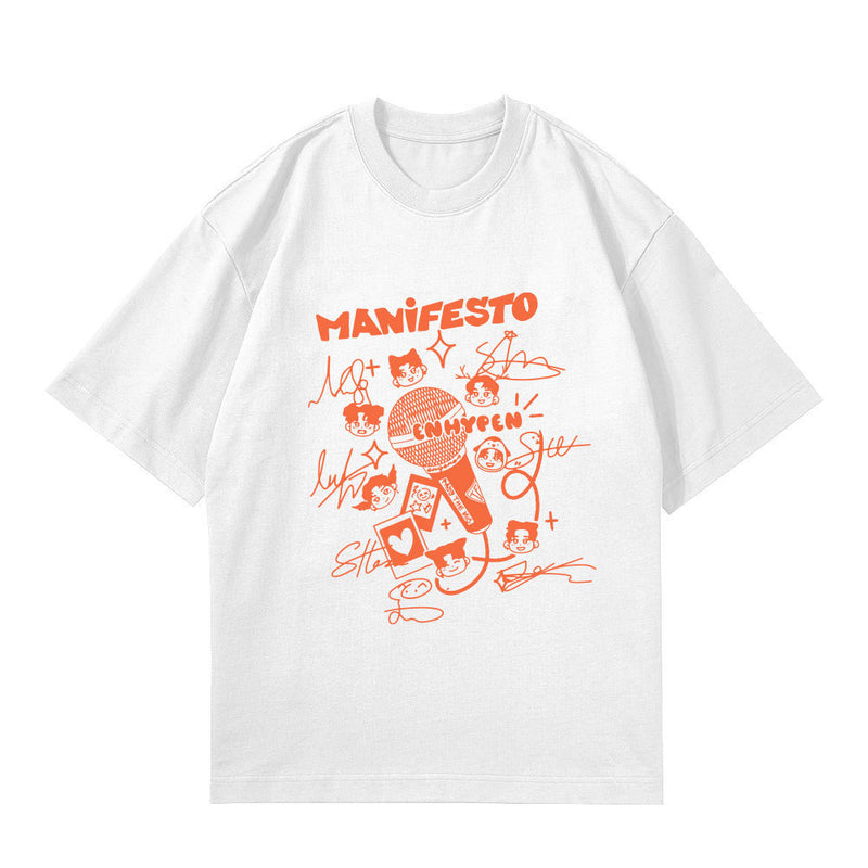 Enhypen Manifesto Shirt Merch