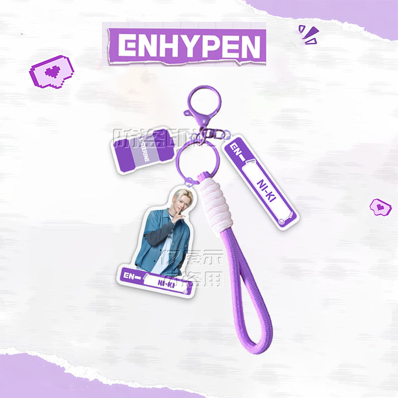 Enyhpen TO DO LIST 2026 Keychain Accessories