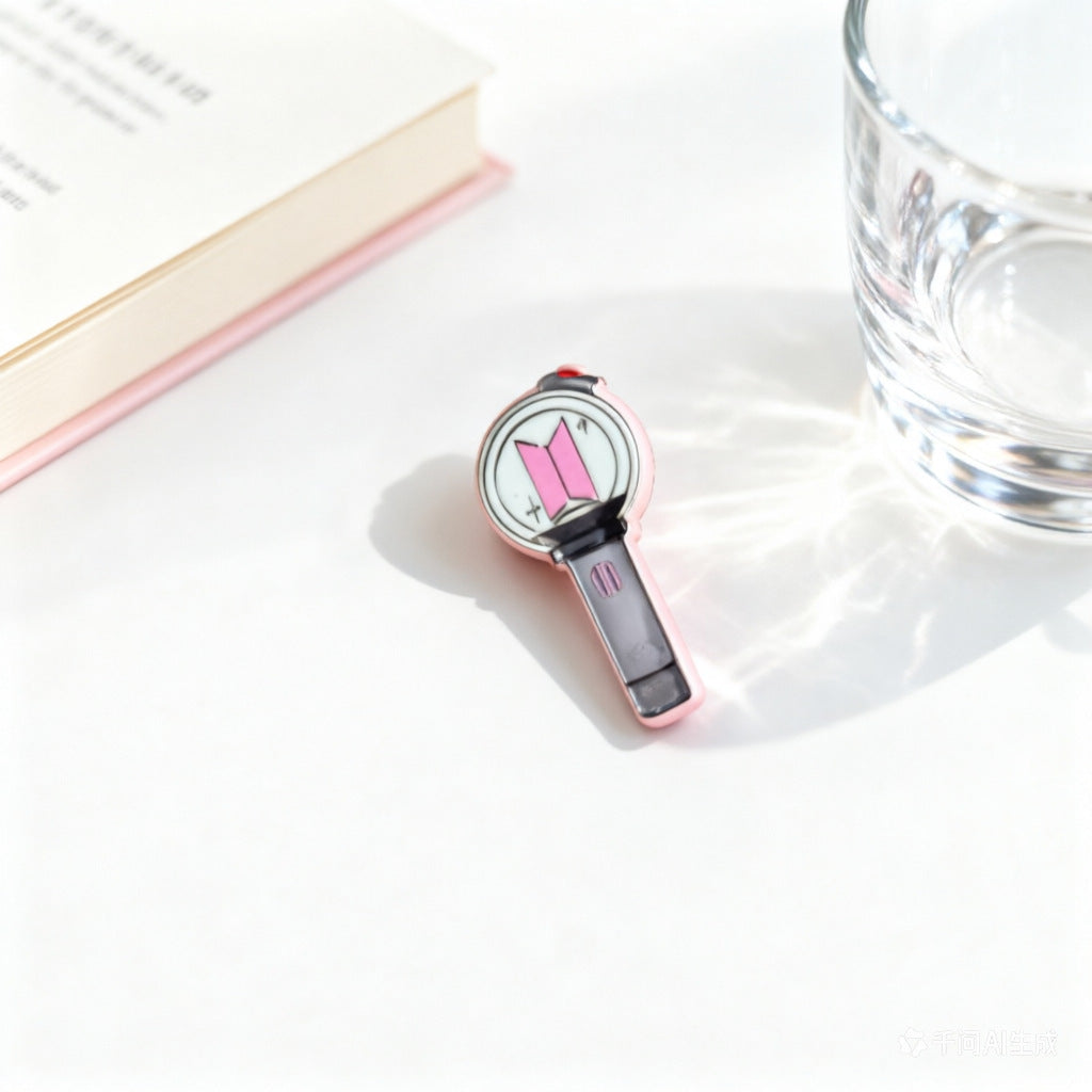 Bangtan Light Stick Style Brooch Pins Accessories