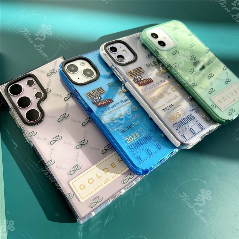 Jungkook Golden Album Iphone Case