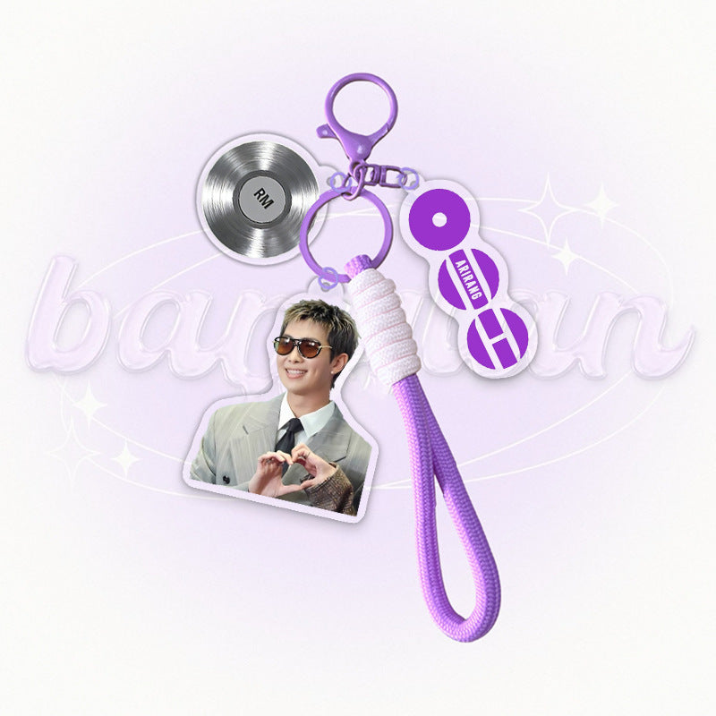 Bangtan Boys 2026 Arirang Purple Cute Keychain