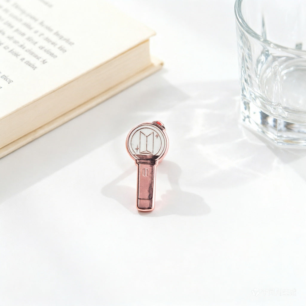 Bangtan Light Stick Style Brooch Pins Accessories