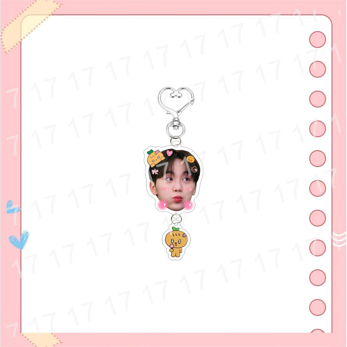 SVT New 2026 Cute Head Keychain Accessories