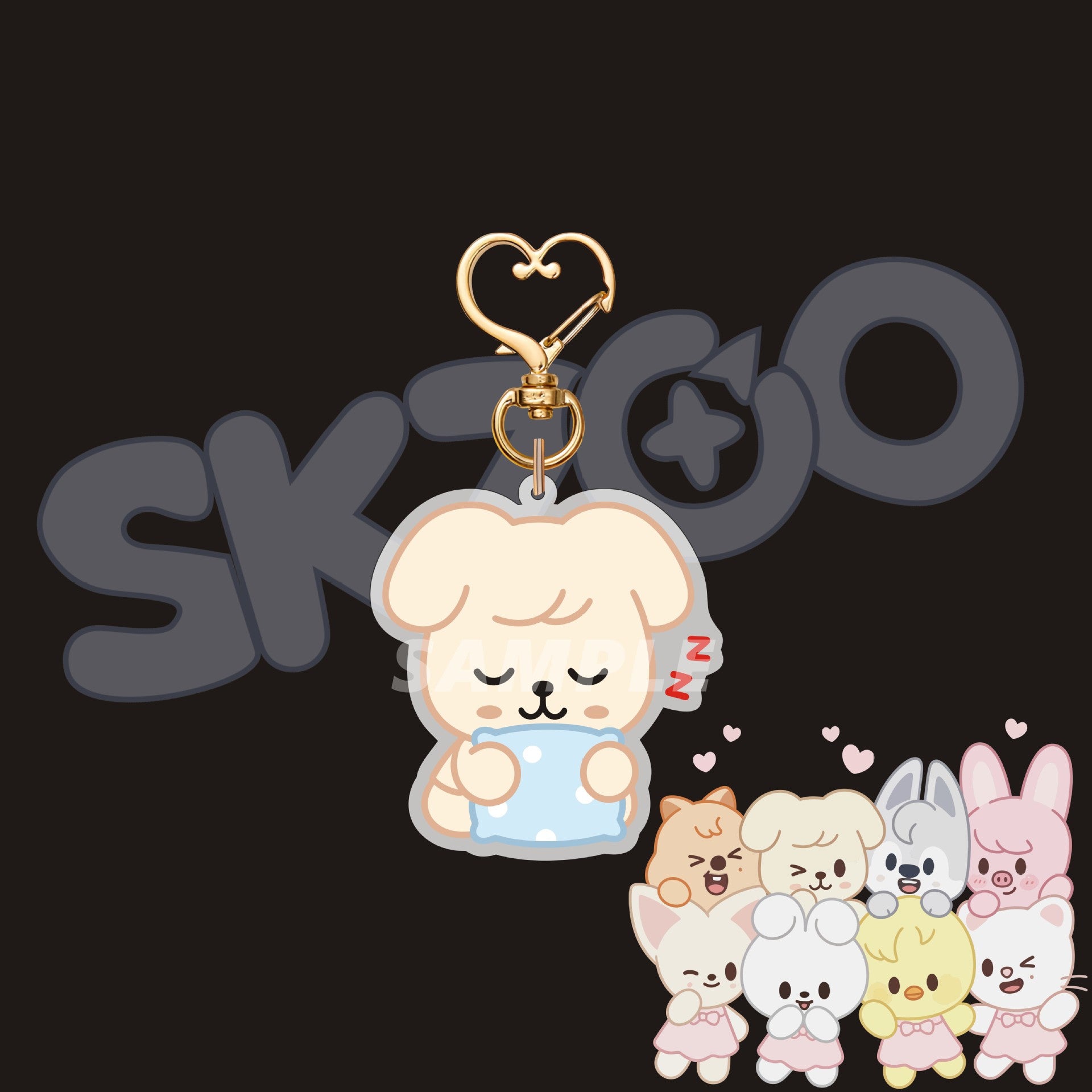 Stray Kids Skzoo 2026 Cute Keychain Accessories