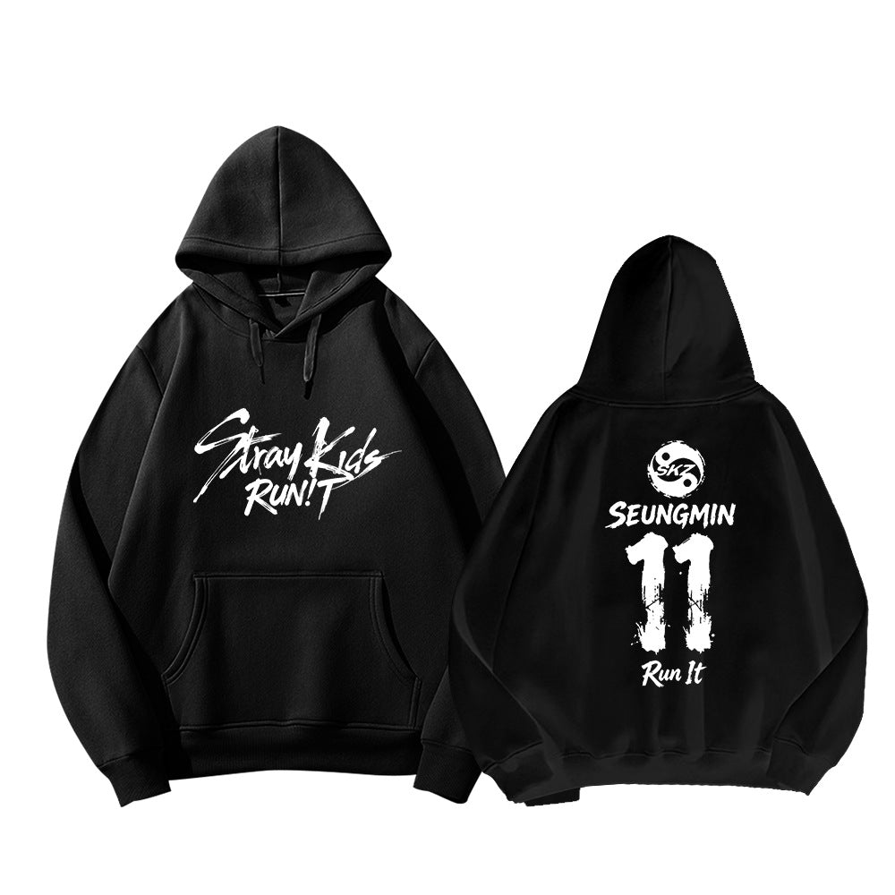 Stray Kids Run It 2026 Hoodie Merch