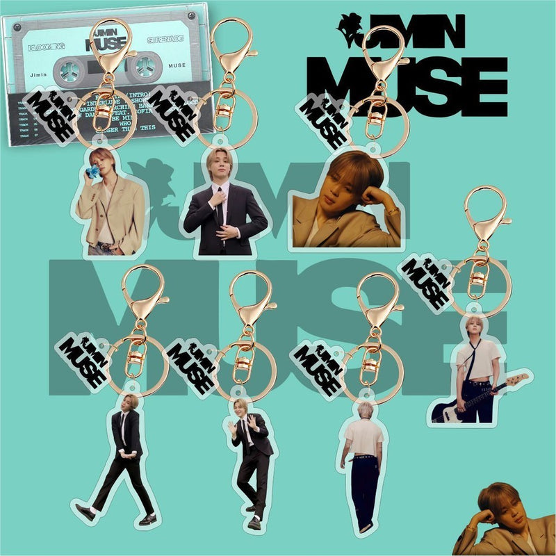 Bangtan Boys Jimin "MUSE" Keychains