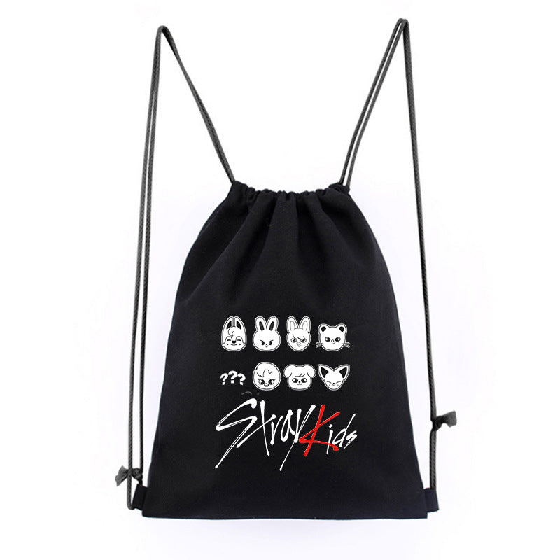 Stray Kids Draw Strings Bag