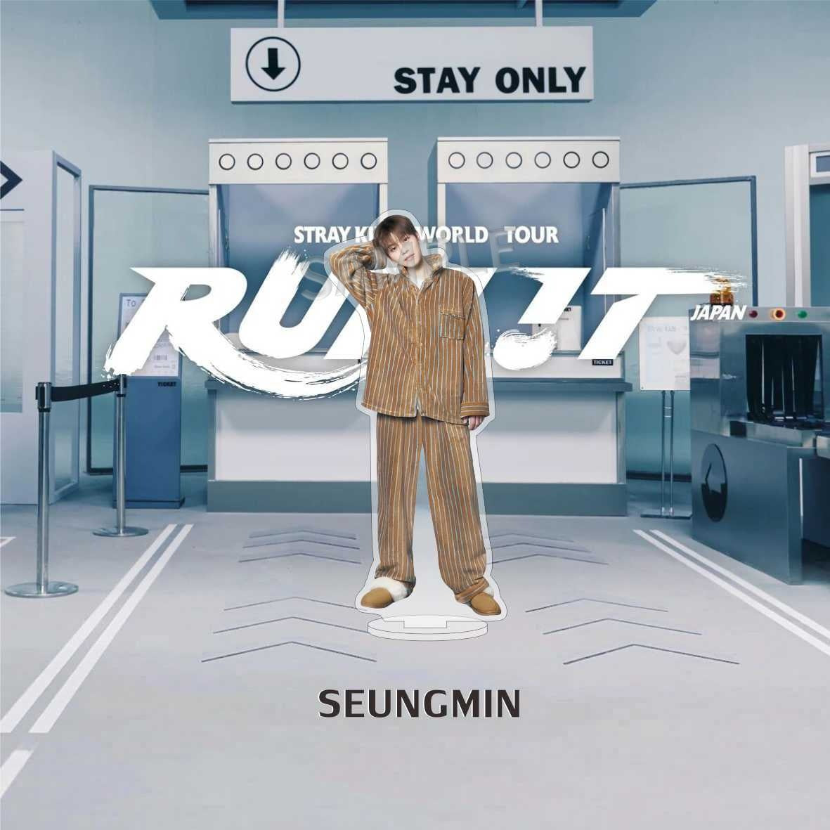 Stray Kids Run It 2026 Standee Merch