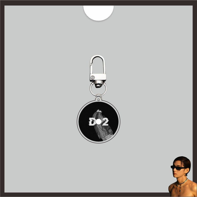 Bangtan Boys Songs CD Design Keychain