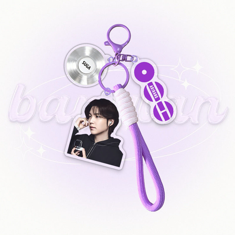 Bangtan Boys 2026 Arirang Purple Cute Keychain