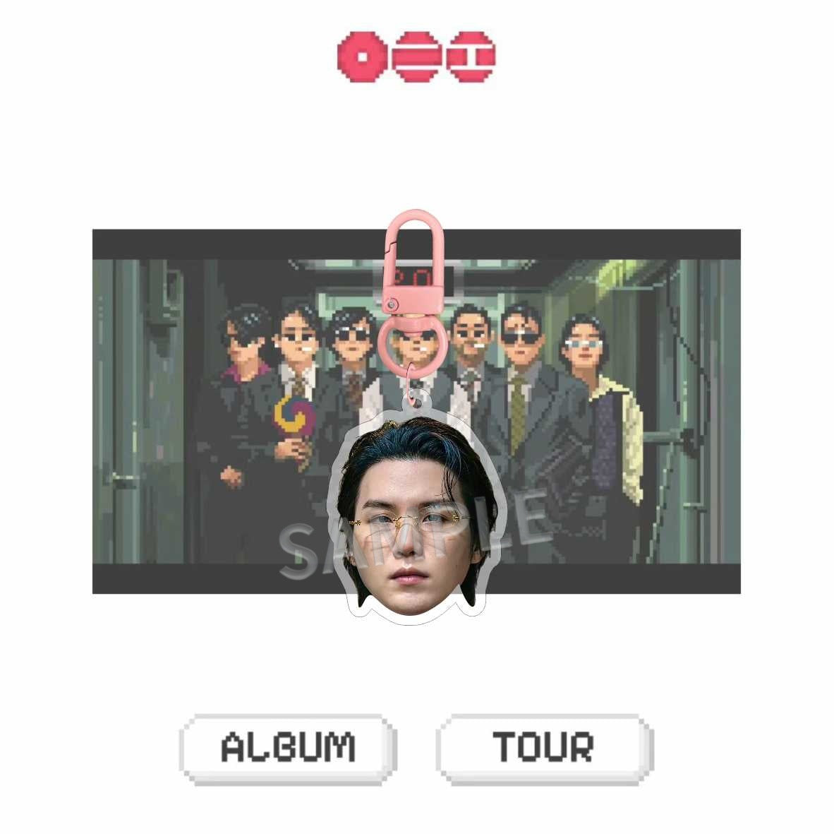 Bangtan Boys 2026 Arirang Tour Face Keychain