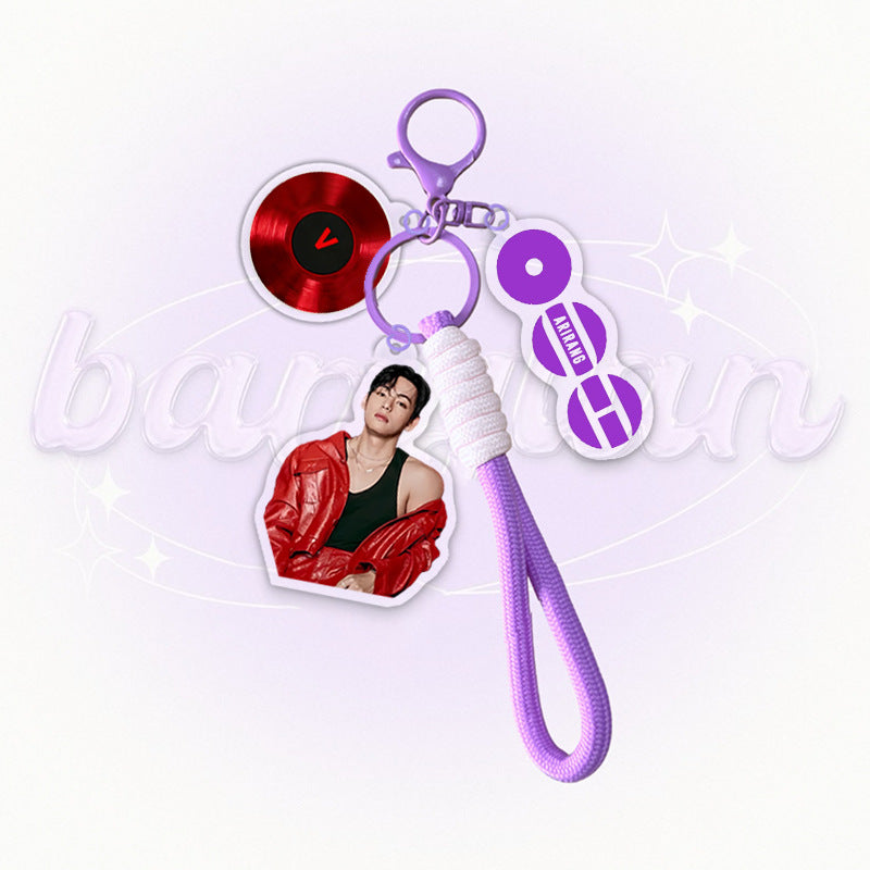 Bangtan Boys 2026 Arirang Purple Cute Keychain